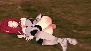 Passionate sex with Malty's Melromarc in 3D hentai.