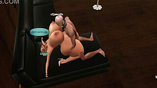 Free IMVU fuck with a super BBW slut