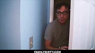 young HOT petite BLONDE teen STEP SISTER and BROTHER fool AROUND - bree mitchell and dane cross