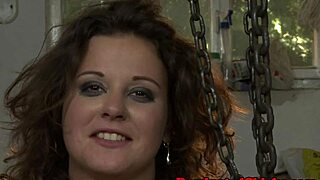 Big booty slave bound and punished doggystyle