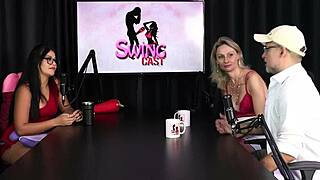 perguntaram se tomava viagra e falaram sobre os homens que gozam r�pidos e as mulheres que demoram - aline fischborn e fl�vio paiva sheer red