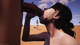 maya covered in cum invites alissa for threesome