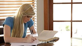 Study Time Turns Into Wild Teen 18+ Group Fucking With Shaved Pussy Licking