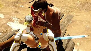 Warrior Princess Fucked by Minotaur