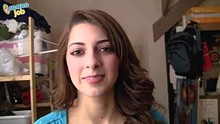 Surprise sperm blast shocks little Lexi Bloom with massive load.