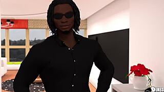 two hot milfs sneak away to share a big fat dick with uncensored big black cock