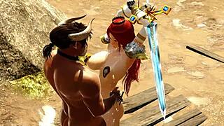 Warrior Princess Fucked by Minotaur