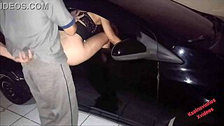 hey, check out this wife offering her ass in public to strangers for bareback banging! 😏