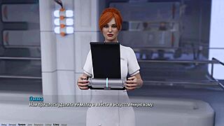 Milf character strips and dances naked in 3d hentai anime