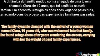 Silent Conversations Between Stepfather and Stepdaughter in Her Room, Private Moment