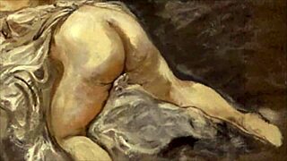 what secrets does this vintage erotic illustration hide?