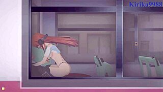 futaba sakura and ann takamaki and ren amamiya have intense sex in persona 5 hentai