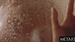 cute blonde strips naked just for you to watch