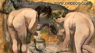 what secrets does this vintage erotic illustration hide?