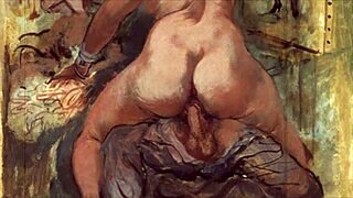 what secrets does this vintage erotic illustration hide?