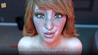 Stacey shows off her perfect body in game