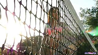 Does Stockinged Milf Babe Crave Outdoor Dick?