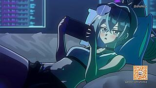 Bold 2D Hentai Riding Cowgirl