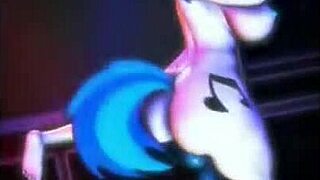 MLP Vinyl compilation part 2 in wild action