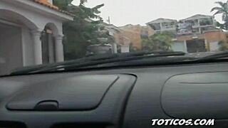 I saw these sexy Dominican street girls on the street.