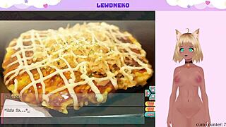 Vtuber Lewdneko Plays Go Go Nippon And Masturbates Part 4