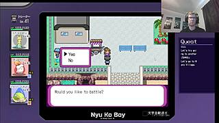 i fucked the nurse joy clone outdoor in the hospital game parody