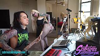 sabrina sabrok licking ass and banging hard with blowjob! 🍑