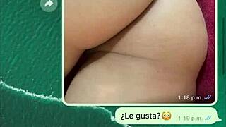 tuve un chat hot por whatsapp con el padrastro de mi mejor amiga y terminamos follando - tara rico