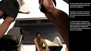 oh, this small gesture in episode 37 of 3d cartoon sex