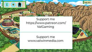 in jikage rising arc 2 episode 05, the ninja slut contrasts her hardcore readiness with big tits and handjob skills