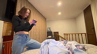 pov step sister wants to try anal creampie after seeing my porn