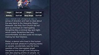 Ep1, rebel touches pussy with kunai buttplug