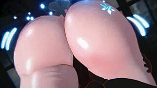 Ruan Mei appears in anime hentai with intense action!