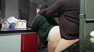 Fat Neighbor Calls Me When Husband's Away!