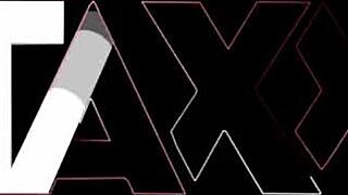 Pregnant brunette in glasses toys her ass and pussy. Solo masturbation session.