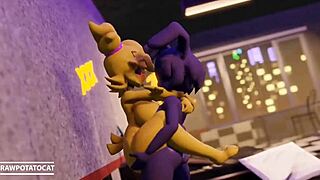 Join the wild orgy at Fredina’s nightclub with monster cock action!