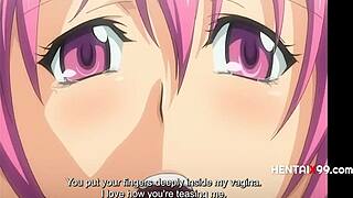 Pervy Teacher Blackmails Campus Lesbians in Uncensored Hentai