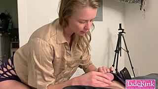 homemade POV of girlfriend with FRIEND