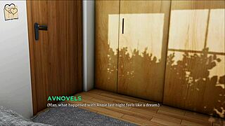 cute fat girl in sexy outfit plays hentai game