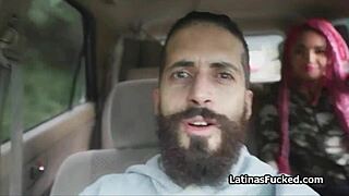 Watch this unique latina get fucked in her first casting