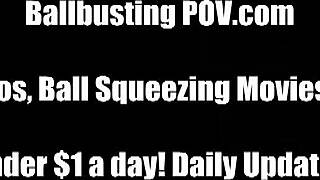 Watch Me Kick Your Balls And Punish You Brutally In This Femdom Pain!