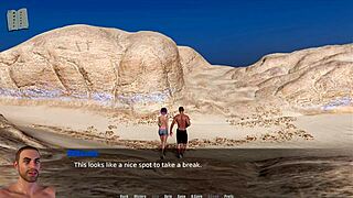 Big tits game through spacetime adventure 43