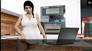 Anna's wild adventure continues with cucumber play in part 19. Things got steamy fast!