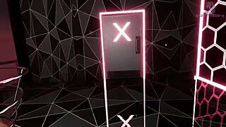 Curvy girl takes big cock doggystyle in X roulette!