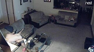 Wife caught cheating on hidden cam in shocking homemade footage.