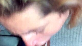 swallowing cum like it's breakfast