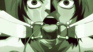 hey, this prison hentai has bound slaves in gangbang humiliation