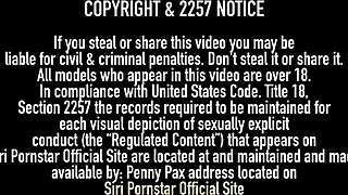 Kiki Dare does muff diving on big ass pussy!