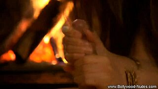 sensual indian girl gives teasing blowjob, want to see her undress?