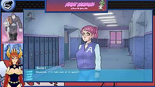 Night Lessons with Vampire Redhead in Part 10 Action.